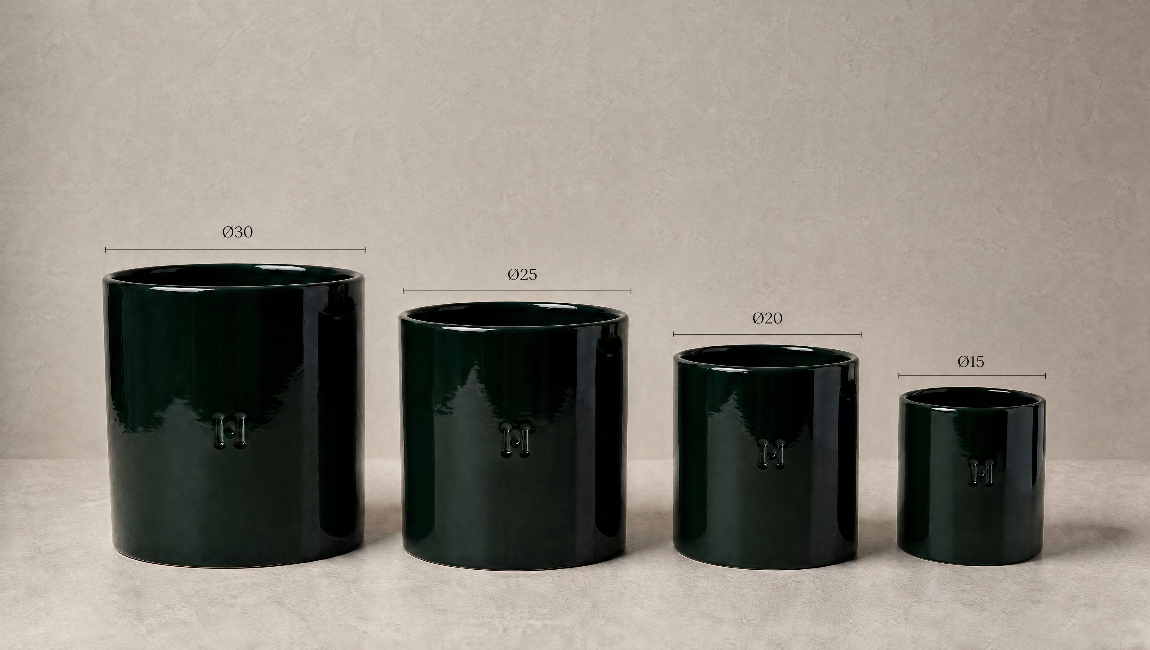 Gamme de pots disponibles pour le Eucalyptus Hoper