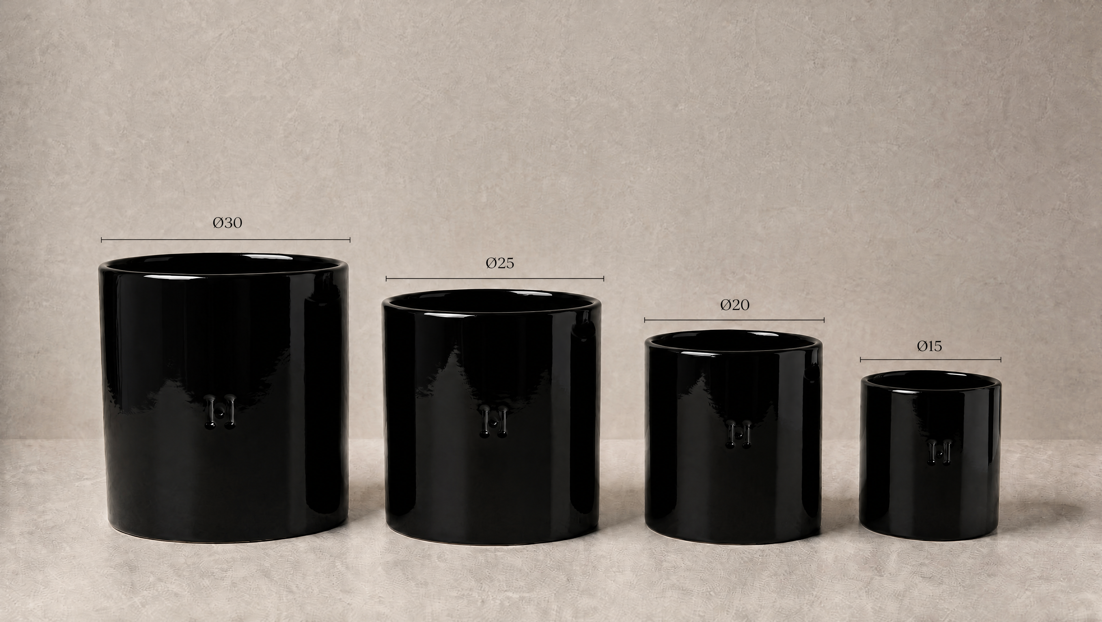 Black Onyx Planter